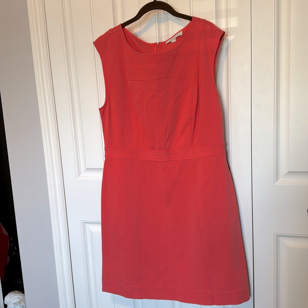 Coral Loft shift dress